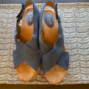 Clarks Wedge Sandals